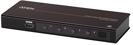 ATEN 4-Port True 4K HDMI Switch Seriell RS-232 Video-Eingang Video-Ausgang
