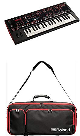 Roland JD-Xi Analog Digital Crossover Synthesizer mit Tragetasche (rot)