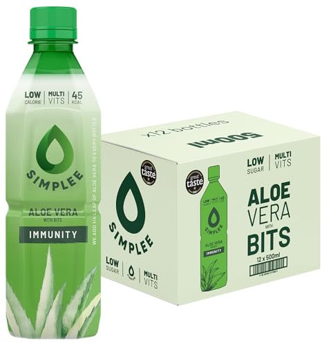 Simplee Aloe® Aloe Vera Drink with Pulp 12 x 500ml (Original)