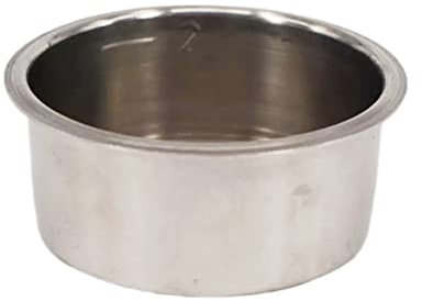 Hsthe Sea Tazza per caffè espresso, 2 tazze in acciaio inox, filtro poroso da 51 mm, a parete singola, filtro poroso non pressurizzato