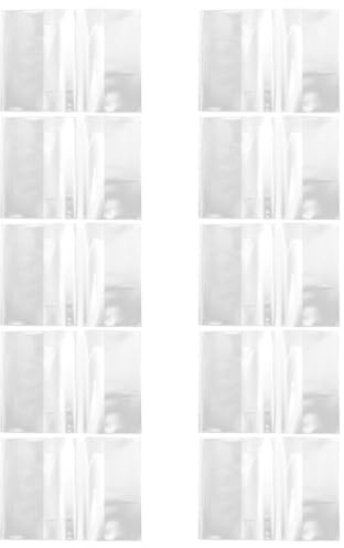 SOLUSTRE Klare Buchhülle Transparent Für Schulbücher Und Lehrbücher Buchabdeckungen Für Soft Cover Books 16K Schutzabdeckungen Für Bücher Zum Schutz Vor Verschüttungen 10 Stück