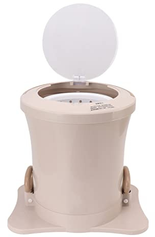 Mini Portable Dehydrator, Mini Small Dehydrator Large Capacity Multipurpose 2500rpm For Socks Baby Clothes Home Travel Small Clothes (Apricot)