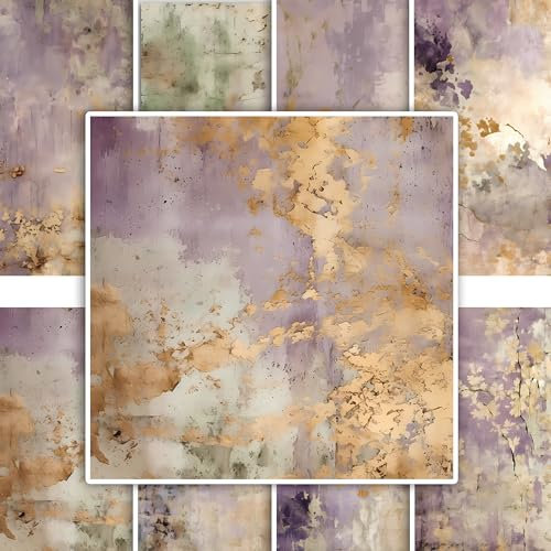 GRAZDesign Fliesenaufkleber Bad & Küche, Altrosa Shabby Natur, Klebefliesen selbstklebend - 20x20cm - 8 Stück