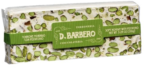 D. Barbero Turrón suave artesanal con pistachos 150 gr