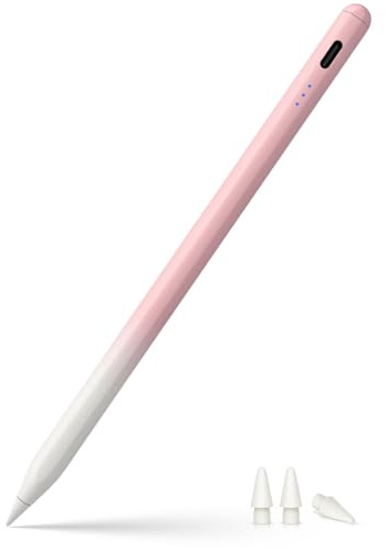 KEEPRO Stift für ipad 2018-2026, Schnellladefunktion, Palm-Ablehnung, Pencil für iPad A16/11/10/9/8/7/6, i-Pad Mini 7/6/5, iPad Air M4/M3/M2 11/13/5/4/3, iPad Pro M5/M4 13/12.9″/11″