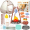 Kids Play Tent with Campfire Set - Pretend Play Camping Toys for Children Ages 3-8 Years, Includes Play Food, Utensils & Cutting Toys for Indoor/Outdoor Role Play, Garden Camping Gift for Boys & Girls