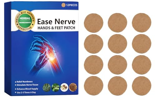 Mnozreo Schmerzlinderung Patch,Rückenschmerzen Relief,Wärmepflaster Pain Relief Patch,Muskelgelenke Entspannung,Schmerzlinderungspflaster,12PC