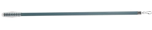 ibasenice Varilla de Tirador para Cortinas de 50 Cm, Aluminio Ligero y Resistente en Color Azul Café, Barra Manual para Persianas y Cortineros, Varilla de Tiro para Visillos y Cortinas
