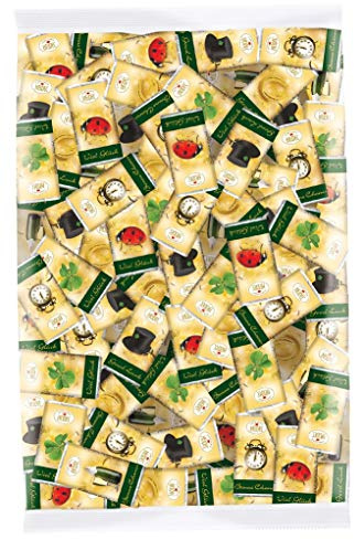 Heidel Napolitains Viel Glück 240g | aus Edelvollmilchschokolade, Choco Minis Schokotäfelchen, ideal als Geschenk für Weihnachten, Silvester, Geburtstag