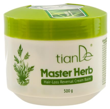 Creme-Balsam gegen Haarausfall, TIANDE 21311, Meister Kräuter, 500g | Pflanzliche Formel