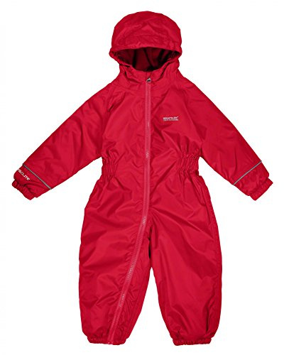 Regatta Unisex Kids Rain Suit, Red (Pepper), 18-24 Months