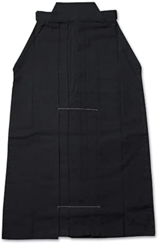 Kendo Hakama Pants Iaido Aikido Hapkido Hakama Uniform Costum Martial Arts Sportswear - Black, 3X-Large