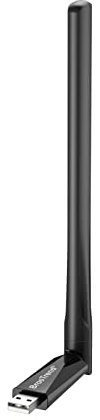 BrosTrend AC650 Linux USB WLAN-Stick, Kompatibel mit Ubuntu, Mint, Debian, Kubuntu, Lubuntu, Xubuntu, Mate, LMDE, Zorin, PureOS, Raspberry Pi 2+, Windows 11/10/7, 5GHz / 2.4GHz WiFi, 5 dBi-Antennen