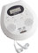 Denver DMP-395W Portatile CD-Player CD, CD-R, CD-RW, MP3 incl. altoparlantebox Bianco