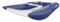 NOARD Schlauchboot | 300cm Länge | Blau/Grau | Aufblasbarer Boden für optimale Stabilität | Leicht & Einfach zu transportieren | Ideal für 4 Personen | Komplettset inkl. Zubehör