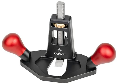 DDWT Router Plane Handheld Woodworking Tool Quick Adjust Depth with Depth Stop for Tuning Joinery Cutting Dados Grooves Mortise