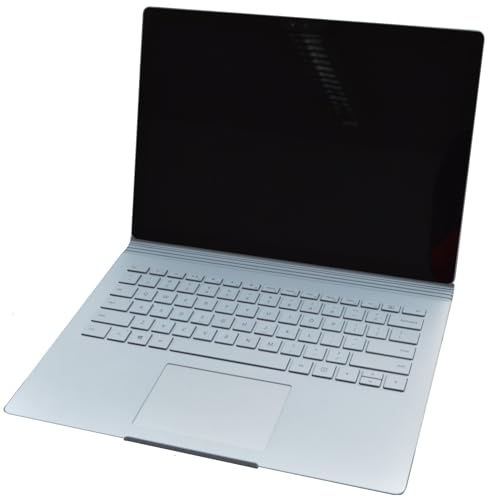 2015 Microsoft Surface Book con Intel Core i5-6300U (13.5-pollici, 8GB RAM, 128GB SSD (QWERTY Inglese) Platino (Ricondizionato)