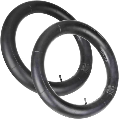 myBESTscooter - Camera d'aria 20 x 4.0 per ruote Fat Bike con valvola Schrader diritta, compatibile con biciclette elettriche da 20 pollici, gomma butilica (confezione da 2), 20-INN-TB-FT-TR