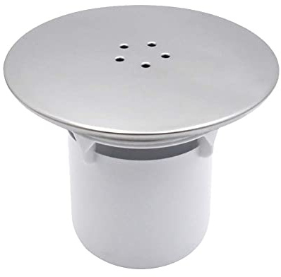 90mm / 115mm Shower Drain Cover, Shower Trap Cover Replacement, Shower Plug Cover Chrome Finish, Shower Plughole Cover, Shower Waste Trap Fast Flow Shower Tray Plug for Drain Outlet