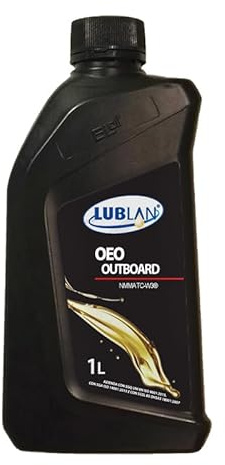 Olio per Motori Fuoribordo 2T TC-W3, 1 LT, Lubrificante Olio Miscela 2 tempi, Marino Nautico Barca