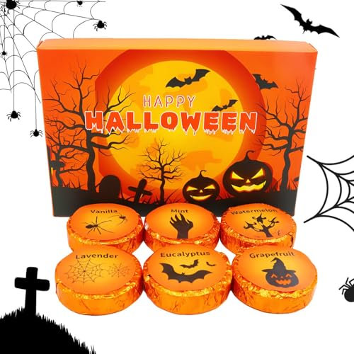 Oil Shower Steamer | Lavender Shower Steamer Aromatherapy Shower Tablets,Halloween Shower Bath Tablets, Shower Aromatherapy for Family, Friends, Others