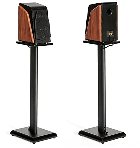 Elitix HiFi Rack Extra Hohes Regallautsprecher-Ständerpaar, Schwerer HiFi-Audio-Lautsprecherständer mit Reduzierter Vibration für Heimkino-Studiomonitore, 60cm (23 5/8 in) Tall
