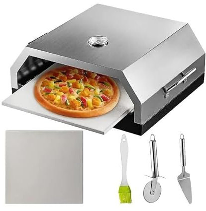 Pizza Oven Set - Portable Stainless Steel Outdoor Pizza Oven for Grill - Perfect for Charcoal Grill, BBQ, and Picnics - Complete Pizza Oven Kit for Kitchen and Outdoor Cooking