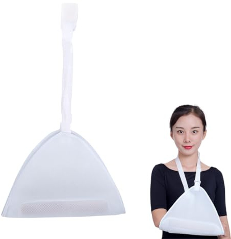 WUSJCOF Tracolla in rete per lesioni alla spalla, cuffia dei rotatori lesionata, supporto traspirante per il braccio per la doccia, stabilizza braccio destro, sinistro, gomito e braccio