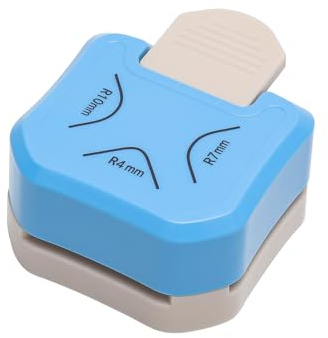 Eckenstanzer 3-in-1 für Radius 4, 7 und 10 mm Eckenabrunder für Papier, Fotos, Karten, Scrapbooking Corner-Cutter Eckstanzer Eckenrunder Bastelzubehör für Kartenherstellung