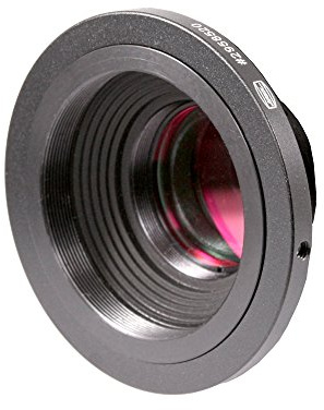 Baader Planetarium T-2 C-Mount with UV/IR Built-In Band Elimination Filter - Black