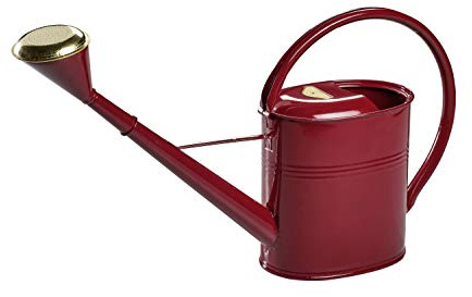 GARDEN TOOL BROTHERS Gießkanne British Can Slimcan 8 Liter in Dunkelrot