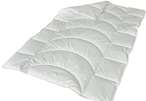 allsaneo Protect Leicht-Steppbett 135x200 cm Milbenschutz für Allergiker | Sommer-Bettdecke und Encasing in einem. Allergen- und milbendichter Evolon®-Bezug, atmungsaktiv, 60 Grad waschbar