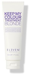 ELEVEN AUSTRALIA Keep My Colour Treatment Hair Mask - Blonde Toner for Damaged & Dry Hair, Conditions & Repairs, Deep Conditioner Treatment, Reduces Brass, Blue Based Toner for Men & Women - 1.7 Fl Oz