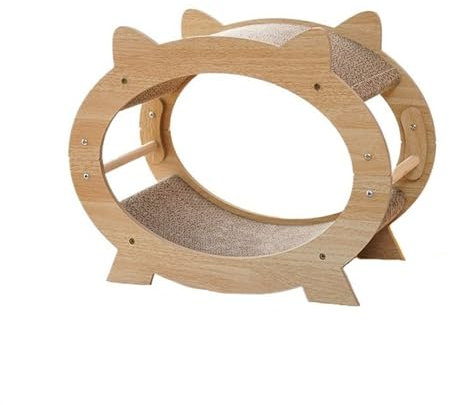 GRFIT Kratzpappe für Katzen Vertikaler Katzenkratzer, verdicktes gewelltes Katzennest, Katzenspielzeug, Katzenzubehör, Anti-Katzen-Kratzsofa Katzenspielzeug