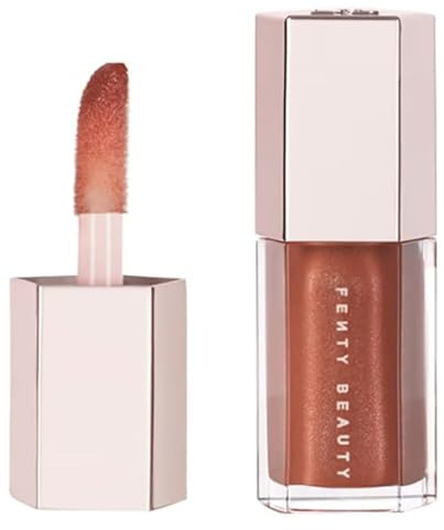Fenty Beauty Mini Gloss Bomb Universal - Lippenstift mit Sheabutter, 5,5 ml, (01 FENTY Glow)