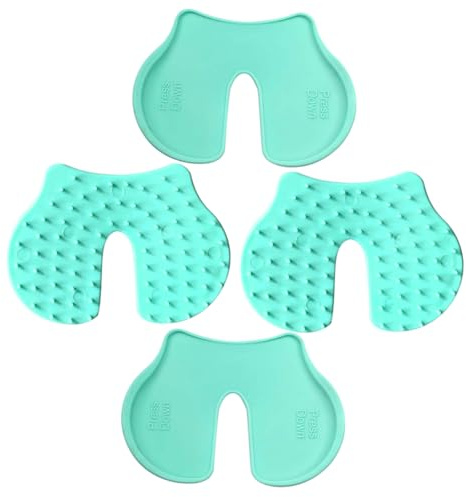 minkissy 4 Pezzi Accessori Pad per Iniezione in Tpee Design Elegante e Funzione di Pressione Stabile per Alleviare Schiena e Punture