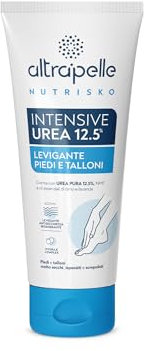 Altrapelle Nutrisko - Crema Piedi Con Urea 12,5% Per Talloni Screpolati, Pelle Secca e Inspessita, Idratante, Levigante, Esfoliante, Rigenerante, Azione Rapida, Uso Quotidiano, Formula Vegan, 100ml