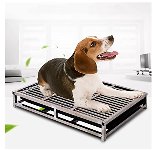 Klos - und hundeklos. Katzentoilettentraining Toilettenunterlagenhalter Haustiertoilette Hundetoilette Becken Einbruchsbedarf(304 SUS,85 * 58 * 7.5cm)