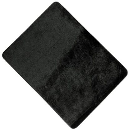 Almohadilla de juego de cartas profesional de franela para póquer, alfombrilla de póquer grande, accesorios mágicos para amantes y magos (negro)