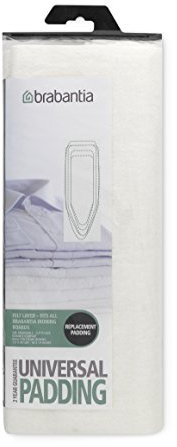 Brabantia 196423 Ironing Board Cover Replacement Felt Pad - White