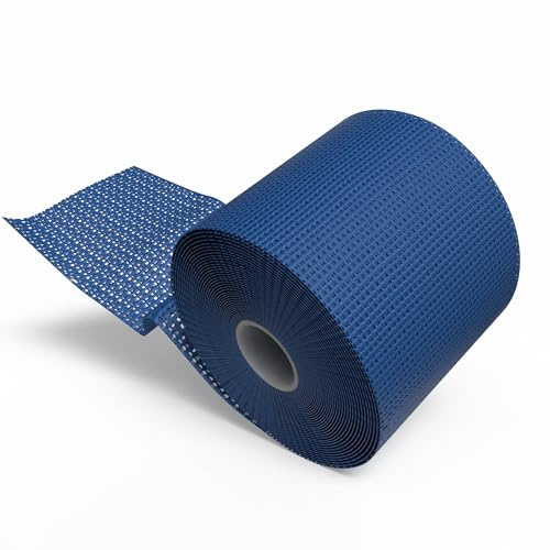 Horn Medical Horn-Haft krepp color - Kohäsive Fixierbinde, weich, rutschfest, hautverträglich, selbsthaftend, Blau (8 cm x 20 m)