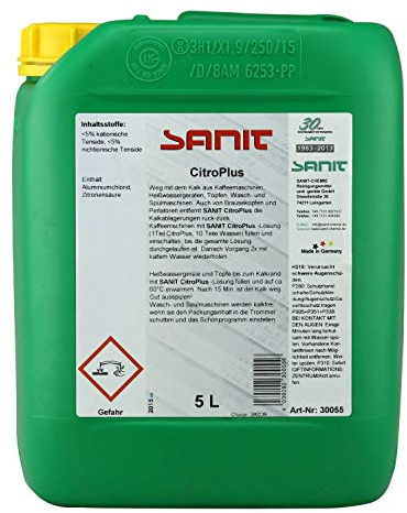 SANIT - CitroPlus Kalklöser - 5l Kanister