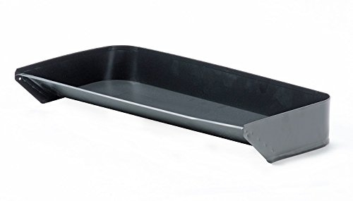 FIREFIX 2179 Ofenvorsetzer (schwarz), glatte Ausführung, 410 mm breit, 210 mm tief