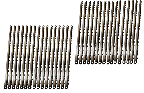 NBSLA Bread Slicer Blades, 32 Pack, Stainless Steel, Replacement for 797-0029-1, Compatible with Models 709, 711, 732, 732-R, 732-N, 777, 777-N, 777-NT, 797, 26-A, 28-A, 42-A, 727G, 737G, 797, 937