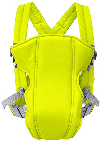 Babytrage, verstellbarer Vorder- und Rucksack Babytrage Leichtes Unisex-Multifunktions-Kindertragepaket für Baby-Neugeborene 0-36 Monate(Grün)
