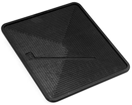 Delta Parts Kennzeichenhalter Breeze Ghost universal DE 180 × 200 mm | 6 mm Aluminium-Kennzeichenplatte mit LED für deutsche Motorradkennzeichen; schwarz eloxiert oder hochglanzpoliert.