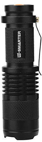 AMONIDA 365Nm-395Nm UV Flashlight Black Light, Shock-Resistant Blacklight Light Flashlight, Night Flying Emergency for Fishing Checking Money(365nm)