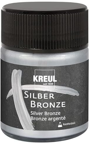 PAINT IT EASY NEU Silber Bronze/Hochglänzende Flüssigbronze, 50ml