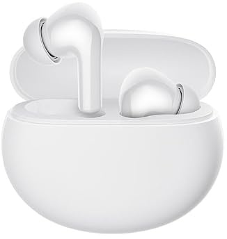 Auriculares Xiaomi Redmi Buds 4 Active Color Blanco (White). Cancelación de Ruido para llamadas. Hasta 5 Horas con una sola carga y hasta 28 Horas cuando se utilizan con la funda de carga portátil.