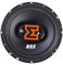 EDGE EDBX6 6.5” inch (16.5cm) 3 way Coaxial speaker - 90/180 W, Black and Orange. Includes Grilles, Sold in Pairs